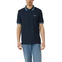 s.Oliver Shirt navy / azuur