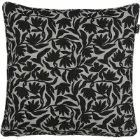 Mica Decorations Kelly Outdoor Kussen zwart - l45xb45xh10cm