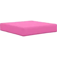 vidaXL Buitenbankkussen Polyester Roze 60 x 40 x 10 cm