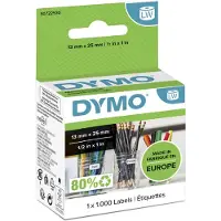 Dymo Verwijderbaar Etiket 13x25mm 1000 stuks