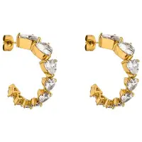 Purelei Oorbellen 'True Love' zilver
