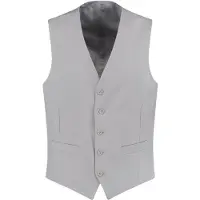 Gents - Gilet / Vest heren - - Polyblend - Lichtgrijs - Maat 60/60