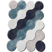 Asir - Badmatset - Blauw - 60 x 100 cm