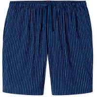 Schiesser Pyjamabroek 'Mix & Relax' navy / wit