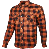 GMS Jaguar Zwart Oranje Motoroverhemd Maat 2XL