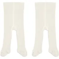 Kipkep Baby Blijf-Maillot 2 paar • Newborn • bio-katoen - OffWhite - Voordeelpak