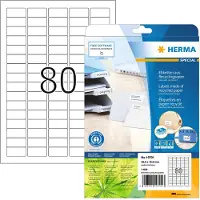 Herma Universal-Etiketten 35.6 x 16.9 mm, 20 Blatt