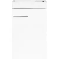 Deftrans Badkamerkast met wastafel, 60x40 cm, wit, glanzend, hangend, model Small