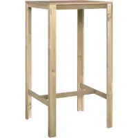 Syfax Bartafel 60x60x110 cm geïmpregneerd grenenhout