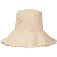 GUESS Hoed met labelapplicatie en franjes model 'SALLY'
