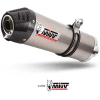 MIVV Oval Triumph Tiger 900/gt/pro/rally 2021-24 T.018.lnc Gehomologeerde Slip On Uitlaatdemper