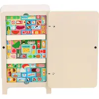 Vilac Logikspiele - Holz - 21 Teile - Kühlschrank - - One Size - Spiele