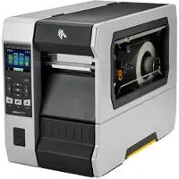 Zebra ZT610, Thermo transfer, 203 x 203 DPI, 356 mm/sec, Bedraad en draadloos, Zwart, Grijs