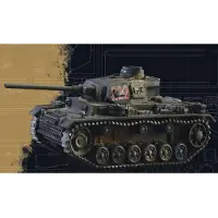 Wittmax Modelbouwpakket Vliegtuigen - 25757 Pz. Kpfw. III Ausf. J/L/M/N - WWII - Tank met 4 Bouwopties Plastic - 1:56 - Modelbouw