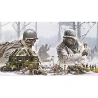 Italeri Modelbouwpakket Diorama - 6186 Bastogne Siege 80 Jaar - Diorama - Battle Set Plastic - 1:72 - Modelbouw
