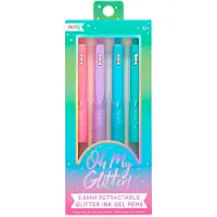 Ooly - Oh my glitter - 4 Glitter gelpennen