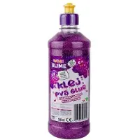 TUBAN - Pva Lijm voor slijm Glitter - Paars 500 ml