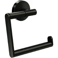 Saniclear London wc-rolhouder mat zwart
