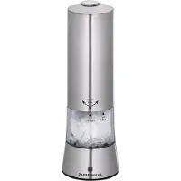 Zassenhaus Gera elektrische zoutmolen 18 cm rvs mat