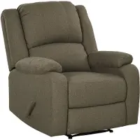 HOMCOM -Relaxsessel-Polyester, Stahl-90L x 96B x 98H cm-Braun