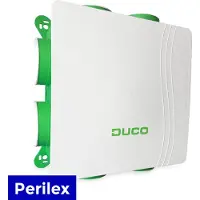 Duco [TweedeKans] DucoBox Silent woonhuisventilator (systeem C) - 400 m3/h - perilex stekker