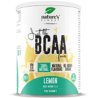 Nature First BCAA Power - BCAA 2:1:1 Poeder met L-Leucine, L-Isoleucine, L-Valine & Vitamine C - 5 g Pure BCAA's per Portie - Ondersteuning voor Spierherstel en Energie - Vegan, Suikervrij