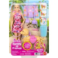 Barbie Malibu And Her Little Dog Poop Doll Roze Kinderen