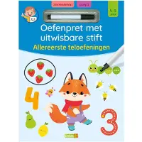 Deltas Oefenpret met uitwisbare stift Allereerste teloefeningen (45 j.)