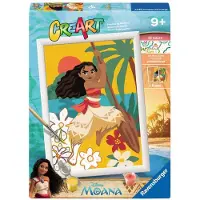 Ravensburger – CreArt: Vaiana's Adventures – Schilderen op Nummer
