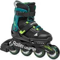 Rollerblade - Microblade XT Petrol Green - Verstelbare Kinderskates - 28-32