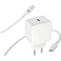 BigBen Interactive , USB-C oplader met 65W Power Delivery, inclusief 2 meter USB-C kabel, wit