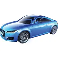 Airfix Modelbouwpakket Auto - J6054 QUICKBUILD Audi TT Coupe - Blauw - Sport Auto Plastic - - Modelbouw