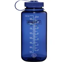 Nalgene 32Oz Wide Mouth Sustain Bottle Blue
