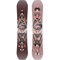 Vimana The Ennitime Twin 2025 All-mountain freestyle snowboard dames Bordeaux 148