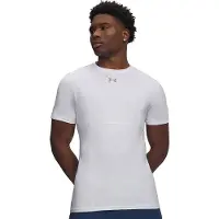 Under Armour Heatgear Elite Fitted Short Sleeve T-shirt Wit S / Regular Man