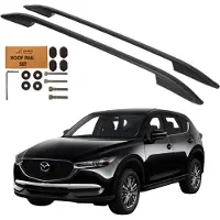 Erkul Dakrails voor Mazda CX-5 SUV vanaf 2017 - Zwart aluminium, sterk en duurzaam.