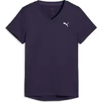 Puma Tad Essentials dames sport T-shirt donkerpaars maat S