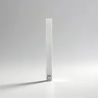 Cavill - Zilveren Hanger 925 Sterling Zilver - 0,475ct Afrikaanse Diamant Fancy Slijpsel - Modern Minimalistisch Design Staaf 59mm