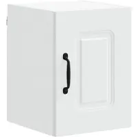 vidaXL Vaatwasserpaneel Kalmar Wit 30 x 31 x 40 cm Bewerkt hout