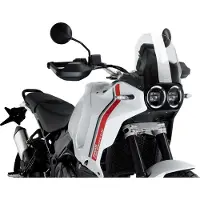 Puig Sportief, transparant windscherm van voor de Ducati Desert X