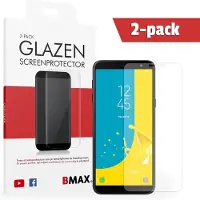 BMAX 2-pack Samsung Galaxy J6 Glazen Screenprotector