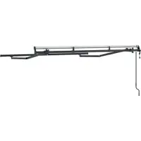 vidaXL Zonnescherm Frame Antraciet 2,5 x 2 m Metaal