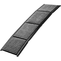 TRUTZHOLM - Hondenhelling - inklapbaar 158 cm - aluminium - autohelling - draagvermogen 110 kg - antislip - opvouwbaar