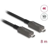 DeLOCK Actieve Optische USB-C Video + Data + PD-kabel 8 m