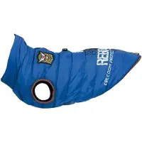Trixie Hondenjas Saint-Malo Met Tuig Blauw - Maat: 40cm