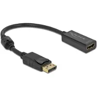 DeLOCK Adapter DisplayPort 1.2 male to HDMI female 4K Passive black