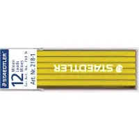 Staedtler Balpenvulling 218-1 Geel 12 stuk(s)