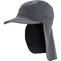 Craghoppers Heren NosiLife III Logo Desert Hat (Zwarte peper)