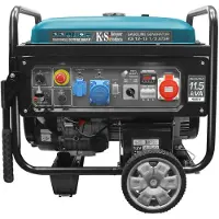 Könner&Sohnen KS 12-1E 1/3 ATSR, 8000 W, 400 V, 55 liter, Benzine, Handmatig/elektronisch, 11,5 kVA