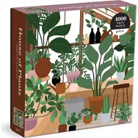 Sonstige Verlage House Of Plants 1000 Piece Puzzle In Square Box
